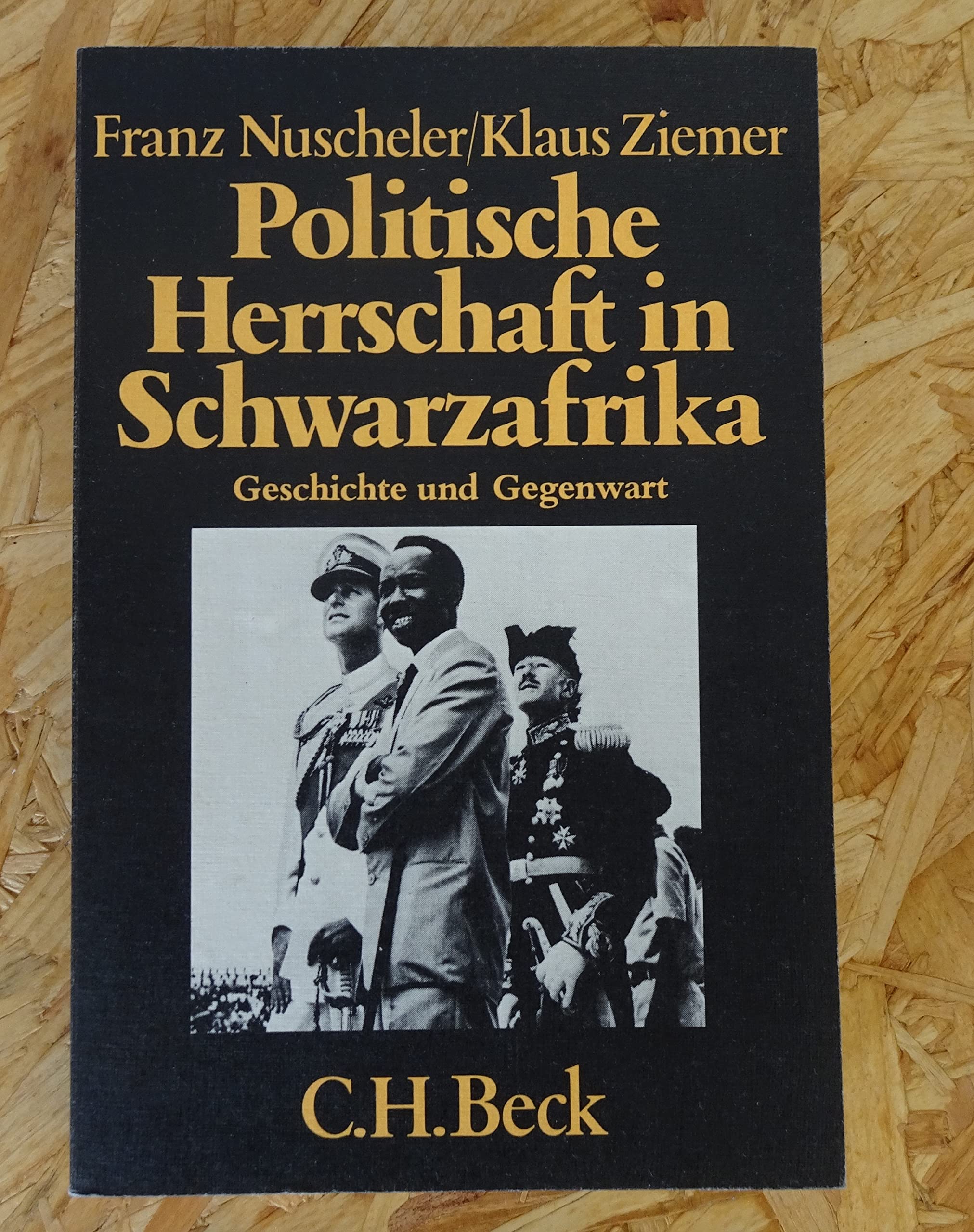 Politische Herrschaft in Schwarzafrika. Politics & History