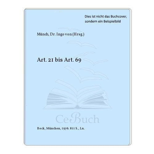 Grundgesetz - Kommentar. Band 2. Art. 21 bis Art. 69. Books