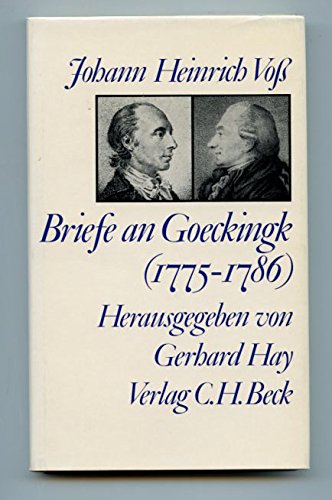 Briefe an Goeckingk. 1775-1786 Essays & Short Stories