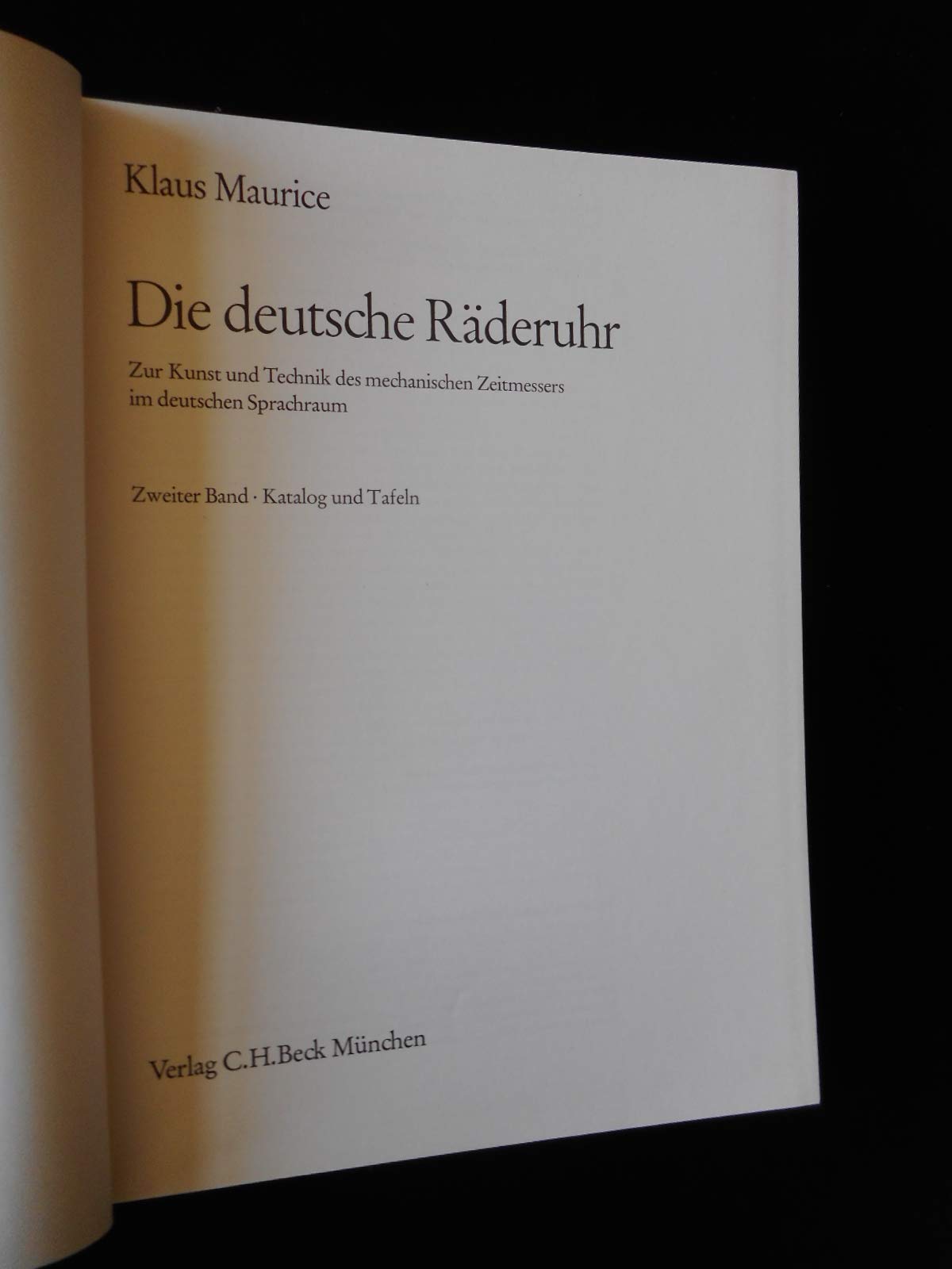 Die deutsche Räderuhr Band 1+2 Film, Art & Culture