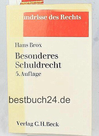 Besonderes Schuldrecht Business, Finance & Career
