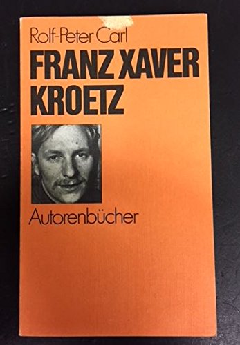 Franz Xaver Kroetz Professional & Reference Books