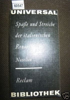 Späße und Streiche der italienischen Renaissance - Novellen Books