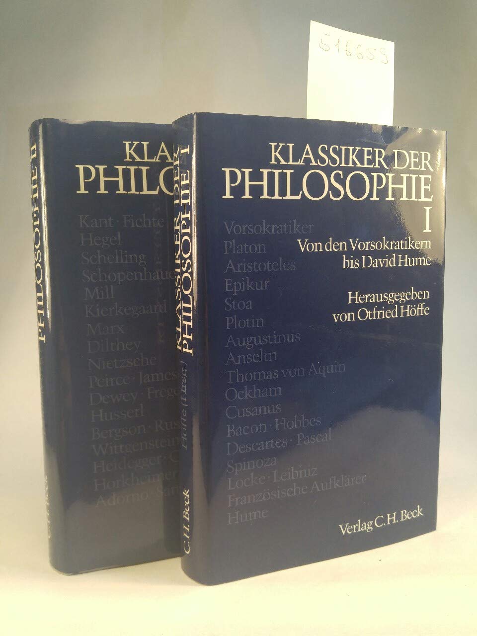 Klassiker der Philosophie 1: Von den Vorsokratikern bis David Hume. Books