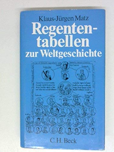 Regententabellen zur Weltgeschichte Politics & History