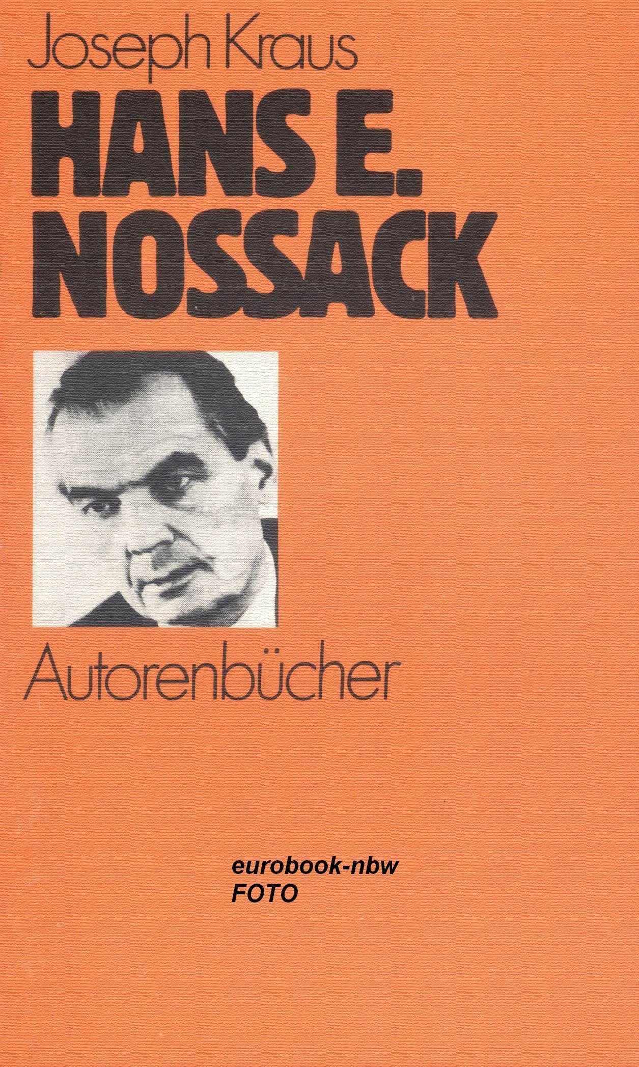 Hans Erich Nossack Professional & Reference Books