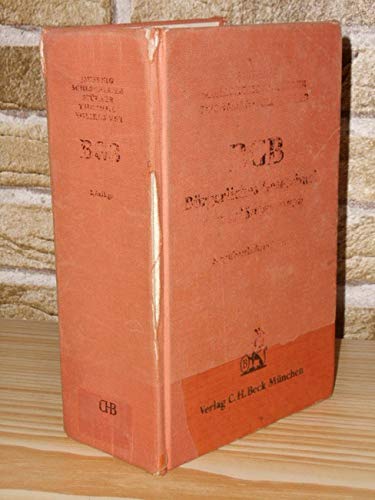 Bürgerliches Gesetzbuch. hrsg. von Othmar Jauernig. Erl. von Othmar Jauernig . Books