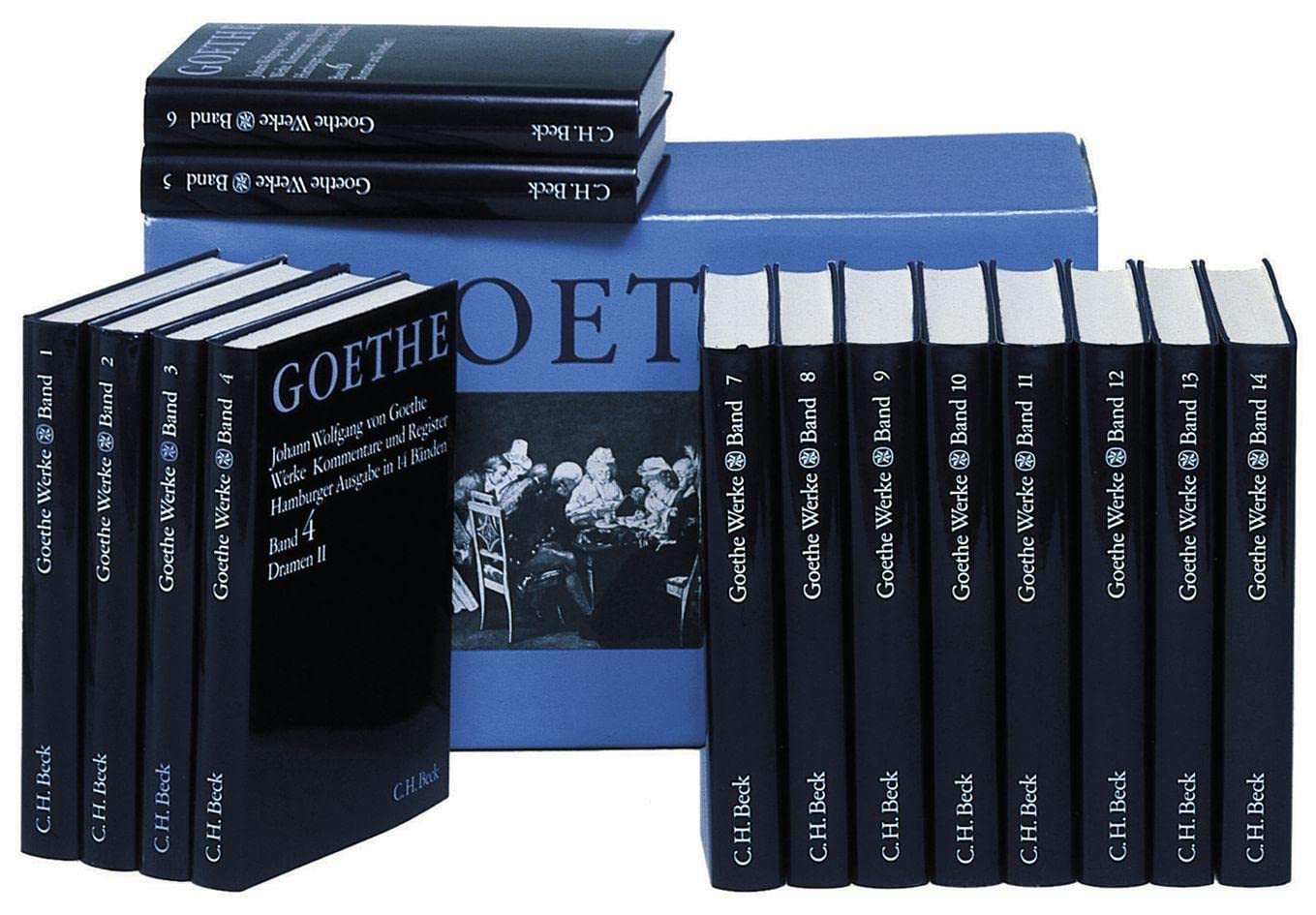 Goethe. Werke. Hamburger Ausgabe. (14 Baende in einer Kassette): 14 Leinenbände in Schmuckkassette Drama