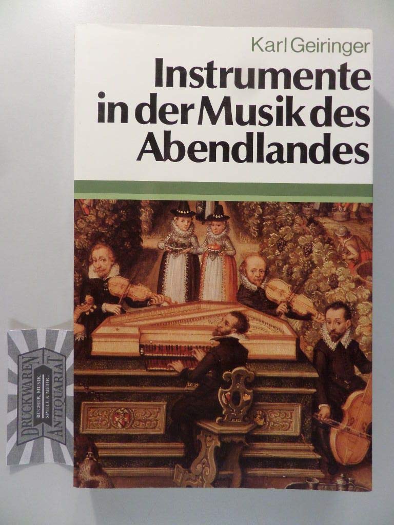 Instrumente in der Musik des Abendlandes book