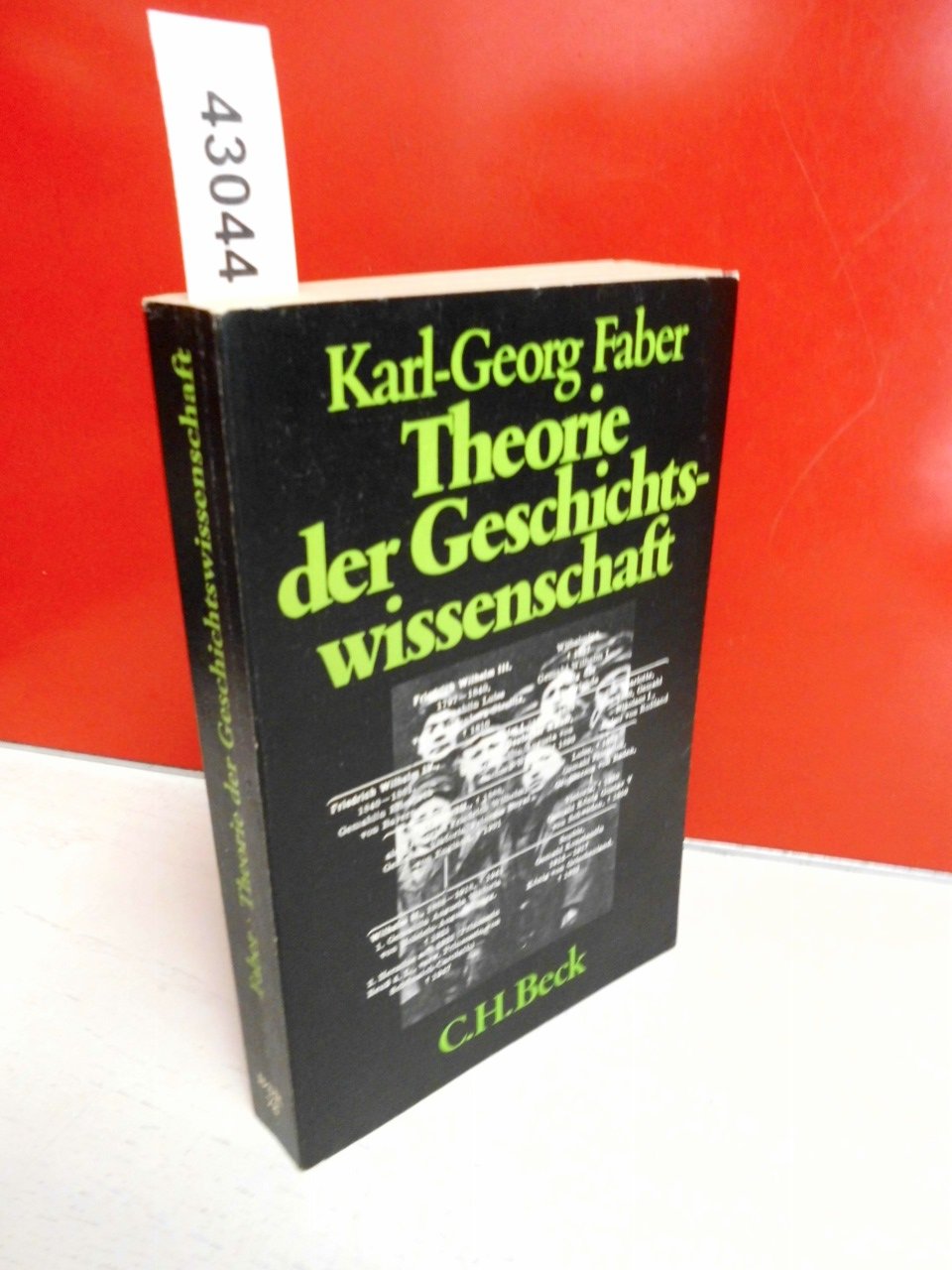 Product Image: Theorie der Geschichtswissenschaft.