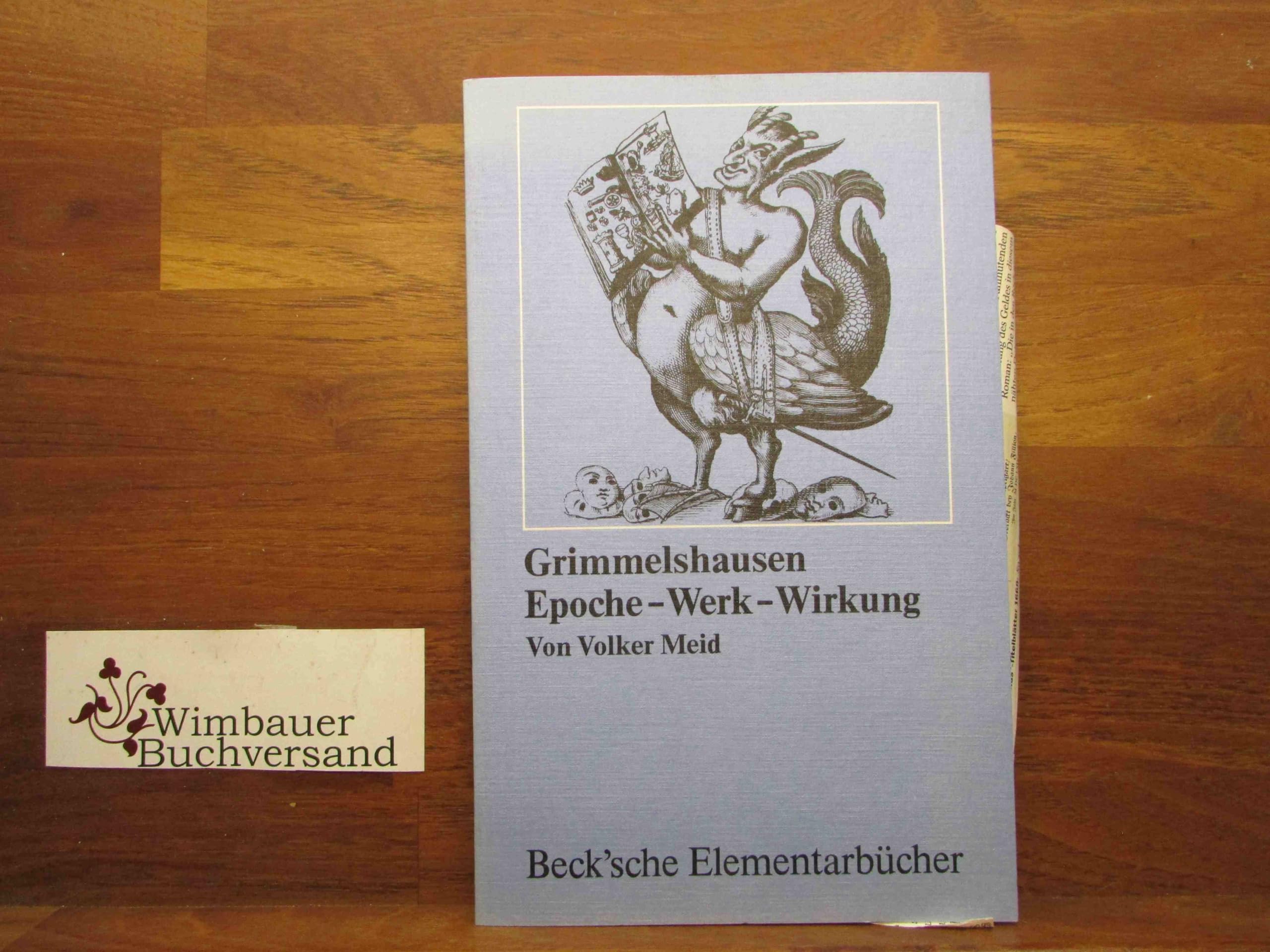 Grimmelshausen: Epoche - Werk - Wirkung (Arbeitsbücher zur Literaturgeschichte) Professional & Reference Books