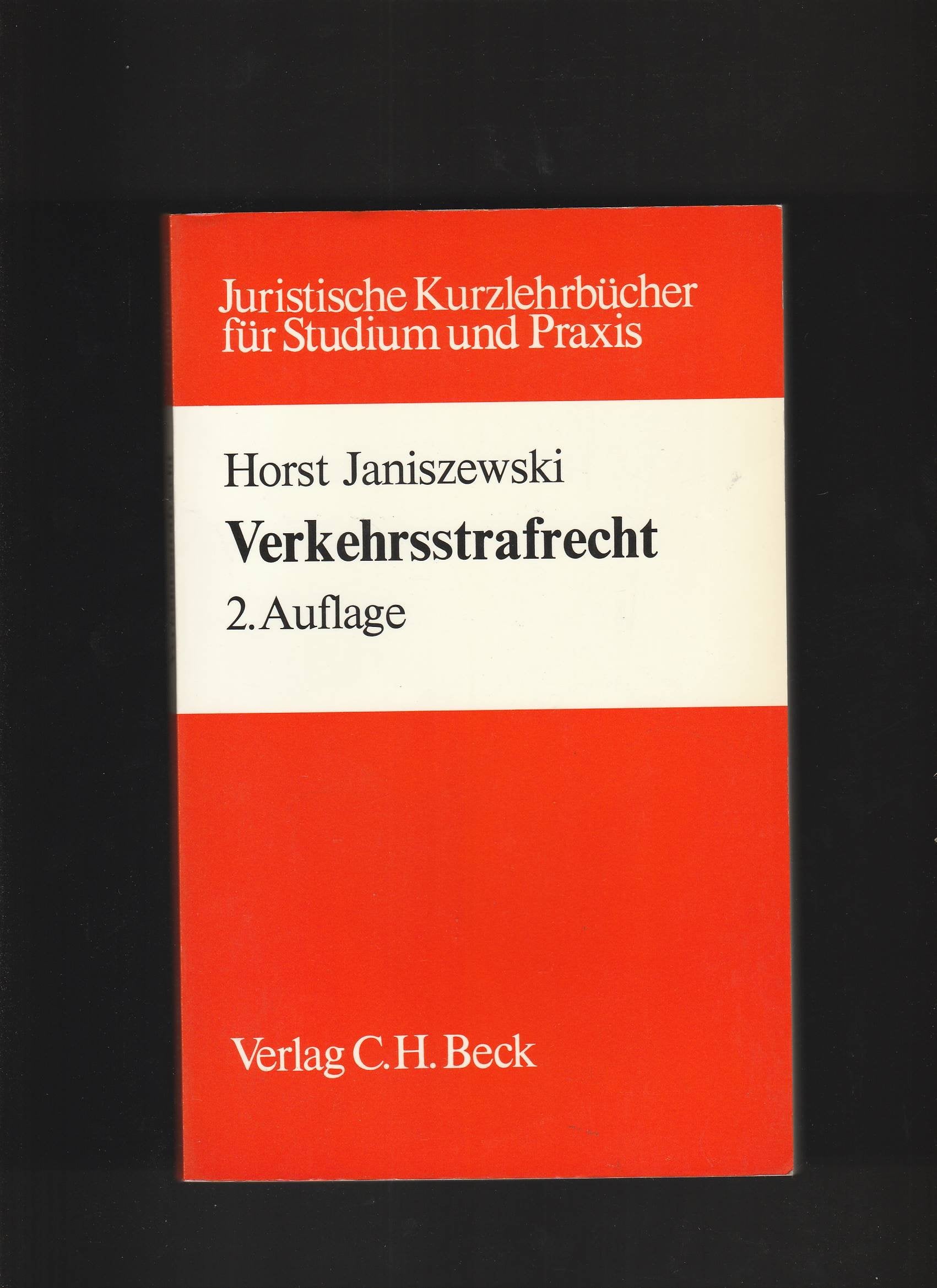 Product Image: Verkehrsstrafrecht (Studium und Praxis)