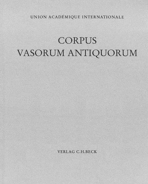 Corpus Vasorum Antiquorum. Deutschland: Corpus Vasorum Antiquorum Bd. 52: Tübingen Band 4: Antikensammlung des archäologischen Instituts der Universität Film, Art & Culture