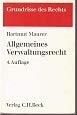 Allgemeines Verwaltungsrecht (Grundrisse des Rechts) book
