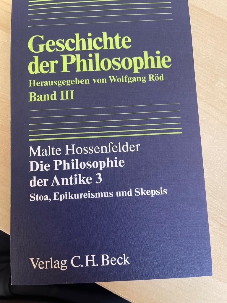 Die Philosophie der Antike 3 Politics & History
