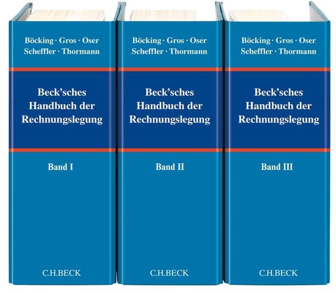 Beck'sches Handbuch der Rechnungslegung: HGB und IFRS - Grundwerk zur Fortsetzung (min. 3 Ergänzungslieferungen). Grundwerk ohne Fortsetzung € 299,- - Rechtsstand: September 2024 Law