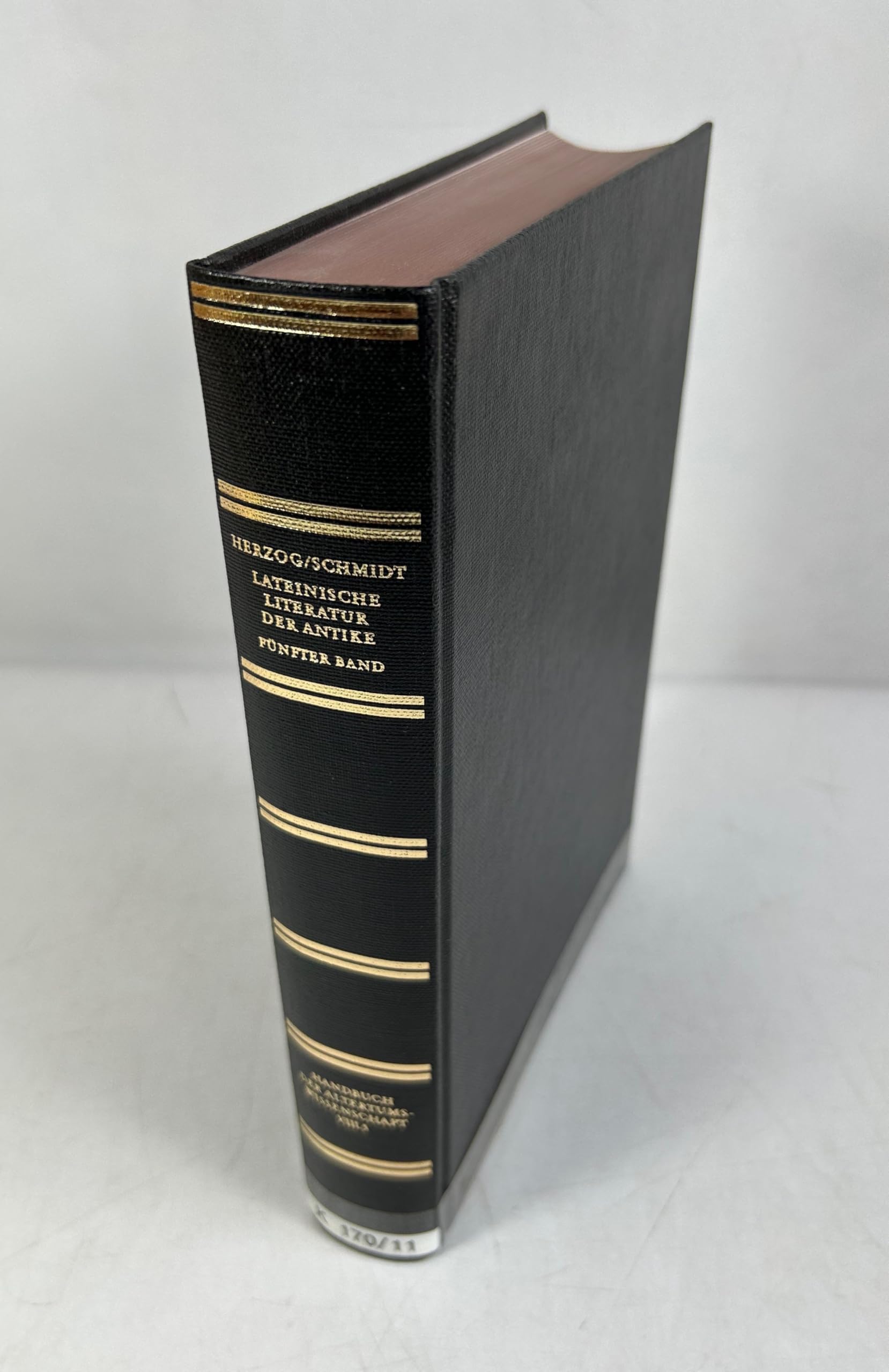 Handbuch der Altertumswissenschaft, Bd.5, Handbuch der Lateinischen Literatur der Antike Contemporary literature