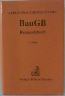 Baugesetzbuch (Gelbe Erläuterungsbücher) Law