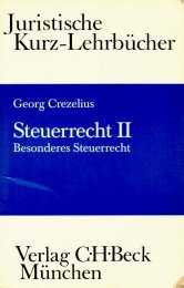 Steuerrecht - Besonderer Teil: Ertragsteuern, einheitswertabhängige Steuern, Umsatzsteuer. Ein Studienbuch (Kurzlehrbücher für das Juristische Studium) Law