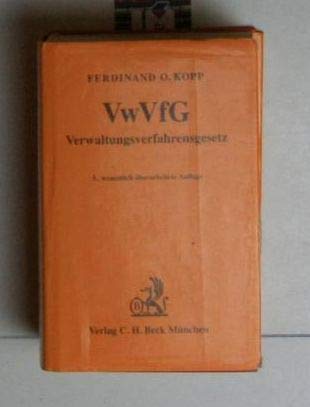 Verwaltungsverfahrensgesetz (Gelbe Erläuterungsbücher) Law