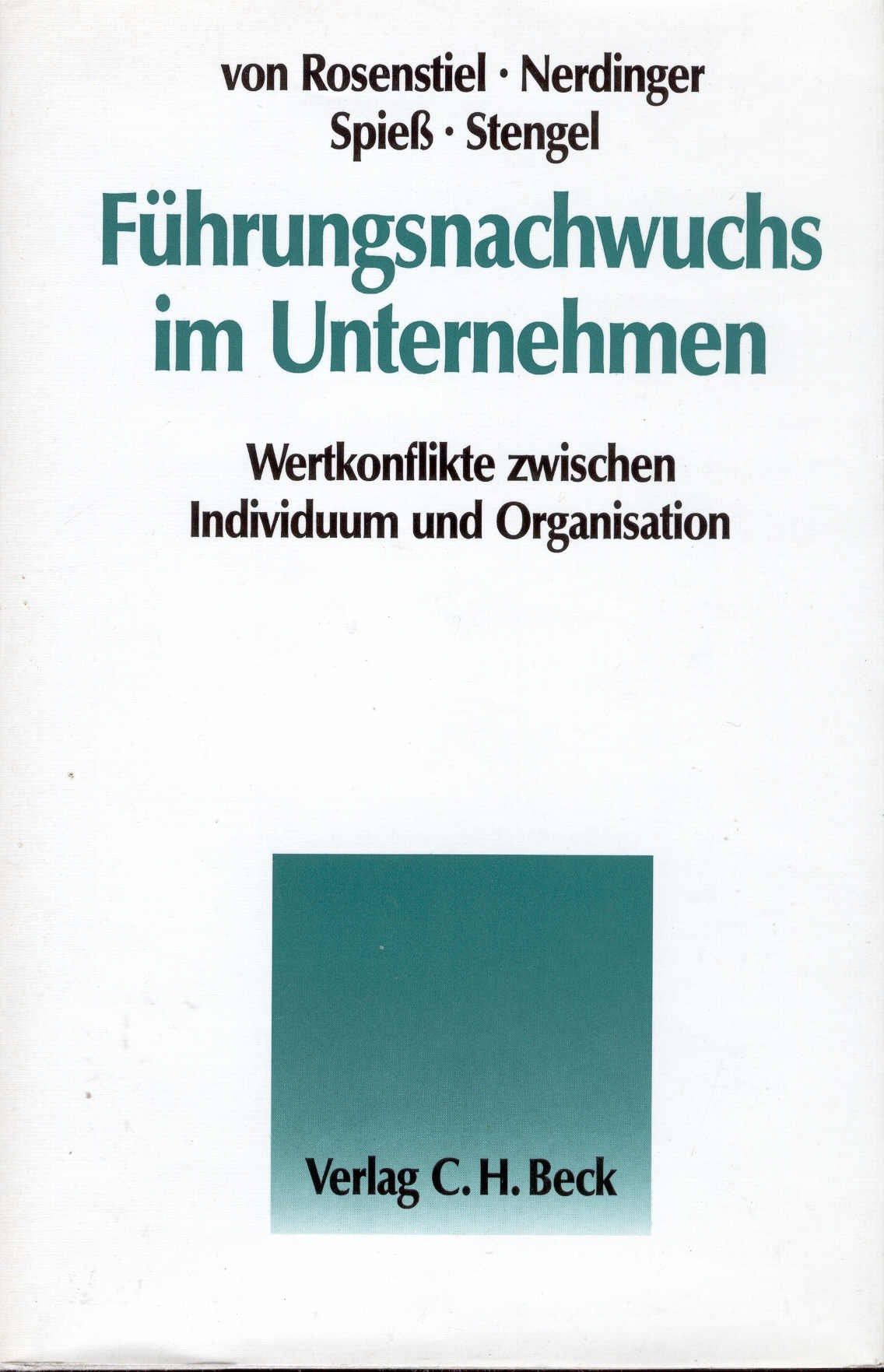 Führungsnachwuchs im Unternehmen book