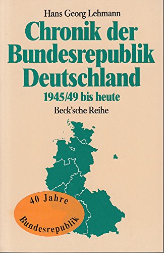 Chronik der Bundesrepublik Deutschland Social Sciences