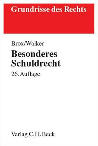 Besonderes Schuldrecht (Grundrisse des Rechts) Law