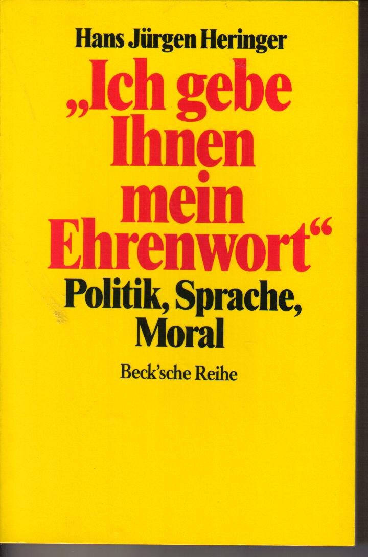 Product Image: Ich gebe Ihnen mein Ehrenwort