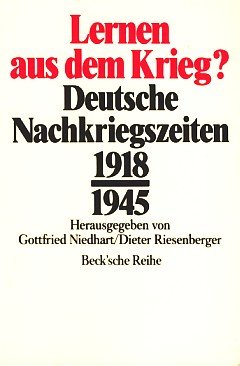 Lernen aus dem Krieg? German history