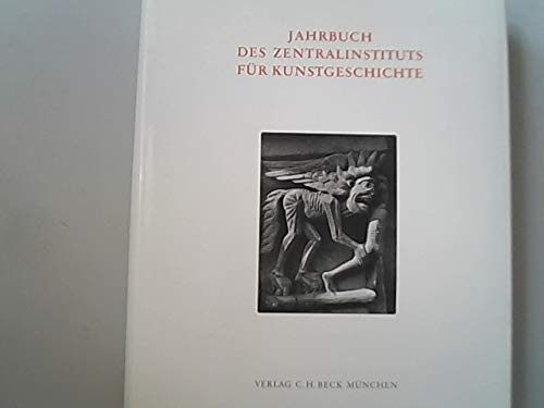 Jahrbuch des Zentralinstituts für Kunstgeschichte. Band 5/6 1989/1990 Books