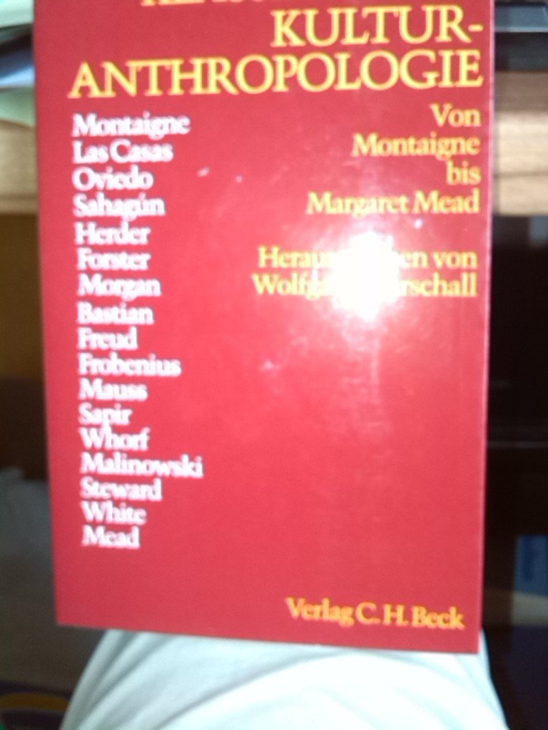 Klassiker der Kulturanthropologie Professional & Reference Books