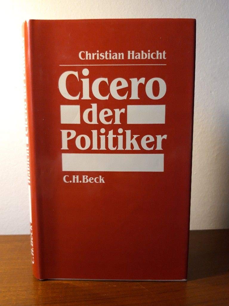 Cicero der Politiker. book