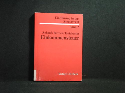 Ausbildung im Steuerrecht / Einkommensteuer: BD II book