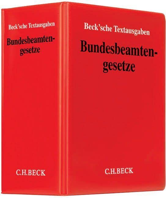 Bundesbeamtengesetze: Loseblatt-Textsammlung. Grundwerk zur Fortsetzung (min. 3 Ergänzungslieferungen). Rechtsstand: 1. Januar 2025 Law