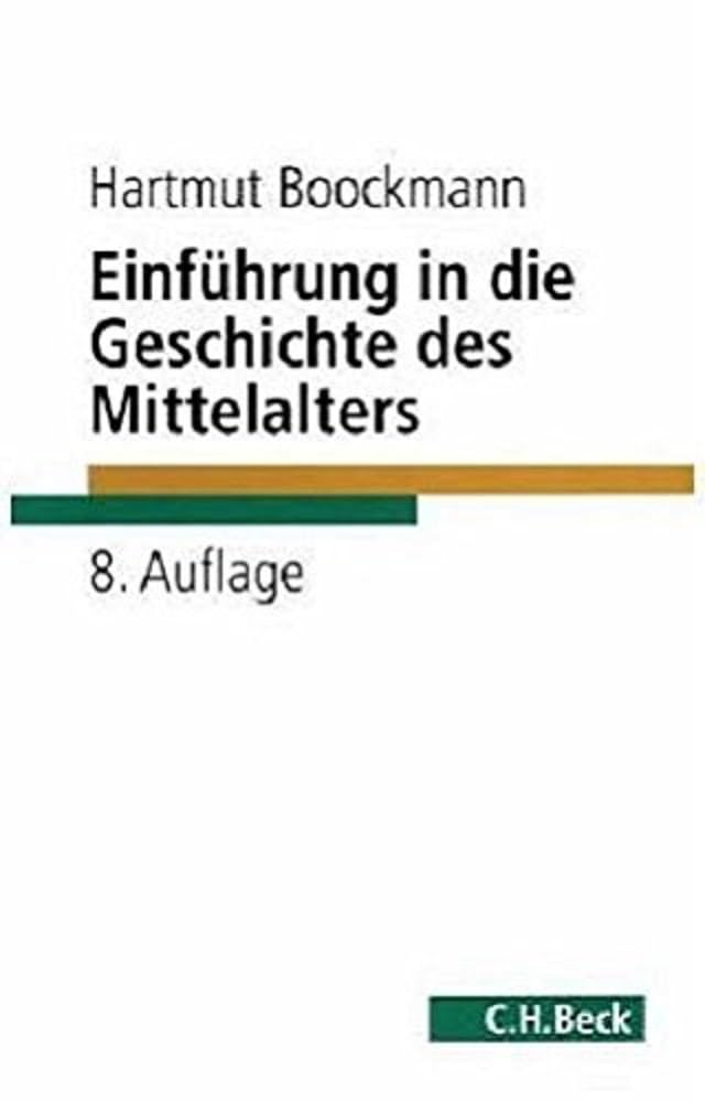 Einführung in die Geschichte des Mittelalters General education