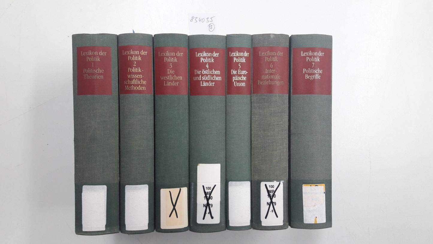 Lexikon der Politik, 7 Bde., Bd.1, Politische Theorien Reference Books