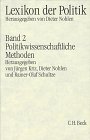 Lexikon der Politik, 7 Bde., Bd.2, Politikwissenschaftliche Methoden book