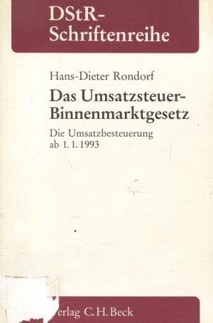 Das Umsatzsteuer-Binnenmarktgesetz Law