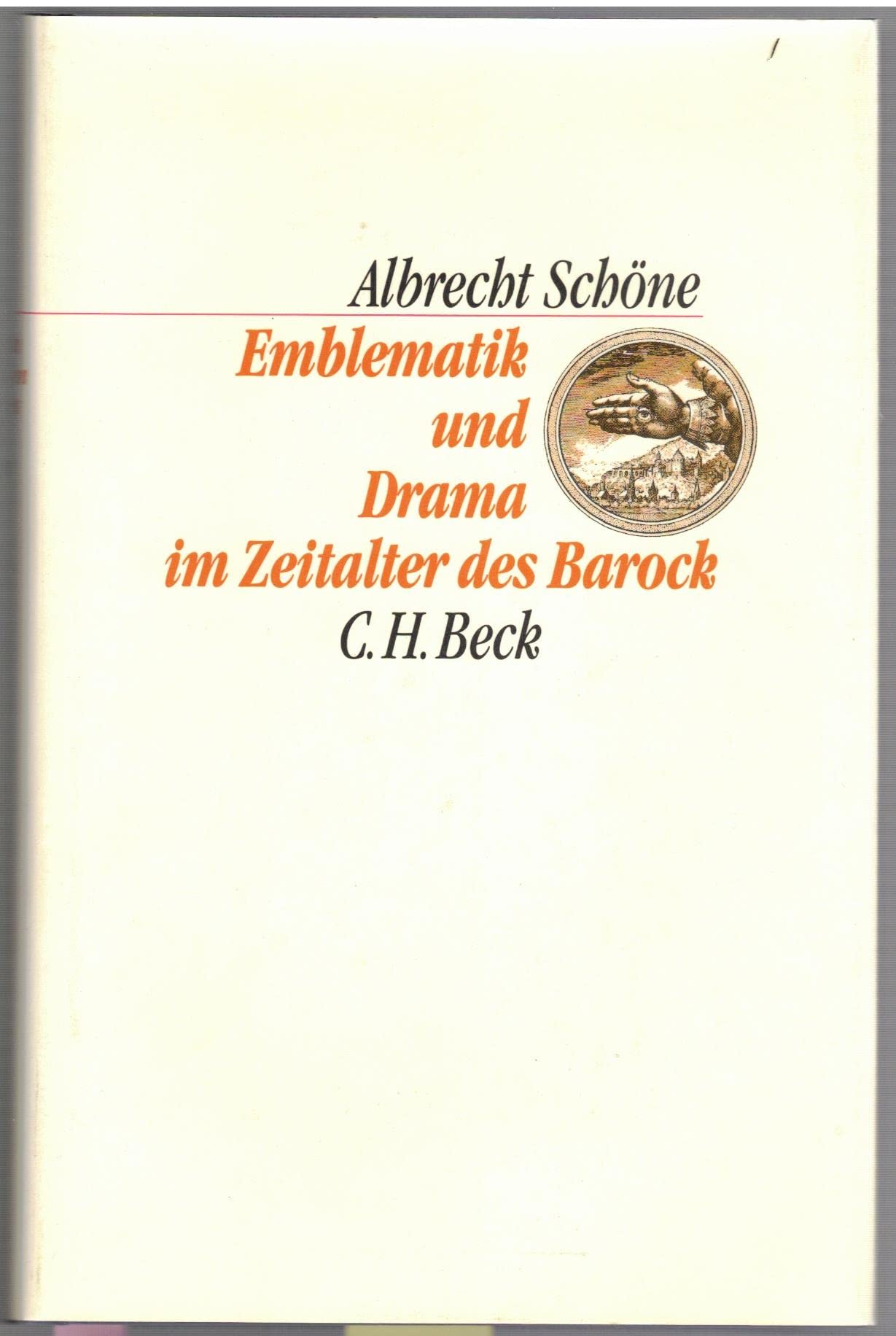 Emblematik und Drama im Zeitalter des Barock Drama