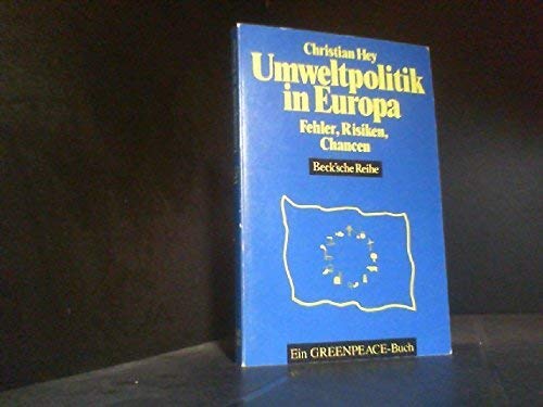 Umweltpolitik in Europa Social Sciences