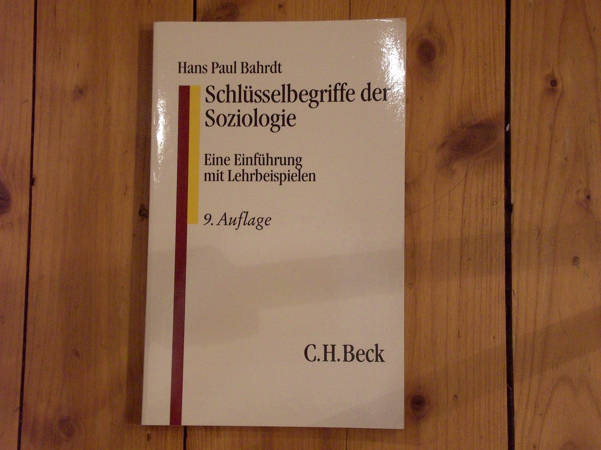 Schlüsselbegriffe der Soziologie: Eine Einführung mit Lehrbeispielen (C. H. Beck Studium) Law