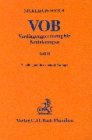 Verdingungsordnung für Bauleistungen: Teil B (Gelbe Erläuterungsbücher) Books