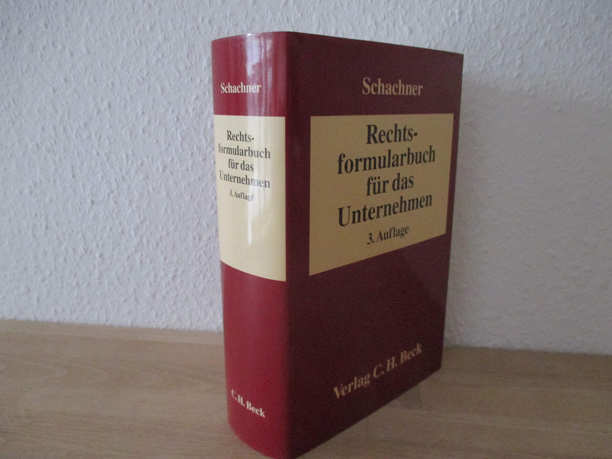 Rechtsformularbuch für das Unternehmen Law