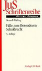 JuS-Schriftenreihe, H.69, Fälle mit Lösungen zum Besonderen Schuldrecht (JuS-Schriftenreihe: Schriftenreihe der Juristischen Schulung) Law