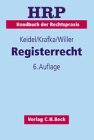 Handbuch der Rechtspraxis (HRP), 9 Bde. in 11 Tl.-Bdn., Bd.7, Registerrecht: Rechtsstand: 20021001 Law
