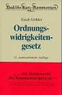 Beck'sche Kurzkommentare, Bd.18, Gesetz über Ordnungswidrigkeiten (OWiG) Law