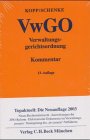 Verwaltungsgerichtsordnung (VwGO) (Gelbe Erläuterungsbücher) Law