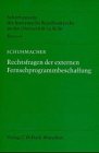 Rechtsfragen der externen Fernsehprogrammbeschaffung und ihrer aktuellen Gestaltungsformen: Diss. Law