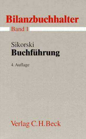 Bilanzbuchhalter, 11 Bde., Bd.1, Buchführung Education & Training