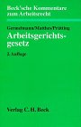 Beck'sche Kommentare zum Arbeitsrecht, Bd.6, Arbeitsgerichtsgesetz Law
